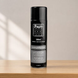 Palty lijmspray 500 ml voor het verlijmen van textiel, meubelstoffen en kunstleer